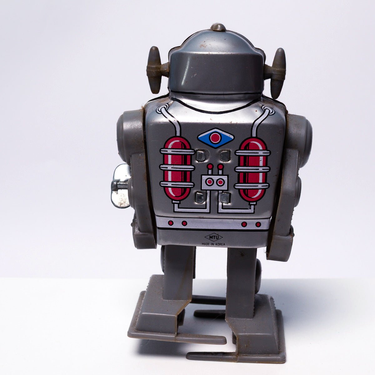 Vintage MTU Captain the Robot c.1980 Made in Korea Very Good in Poor Box Robots & Space Toys Picture 4