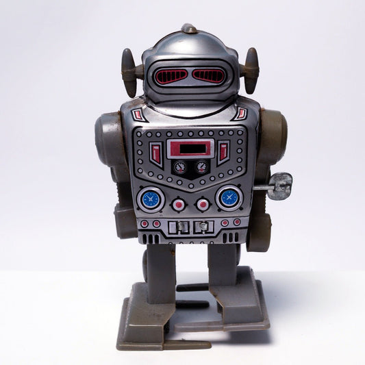 Vintage MTU Captain the Robot c.1980 Made in Korea Very Good in Poor Box Robots & Space Toys Picture 1