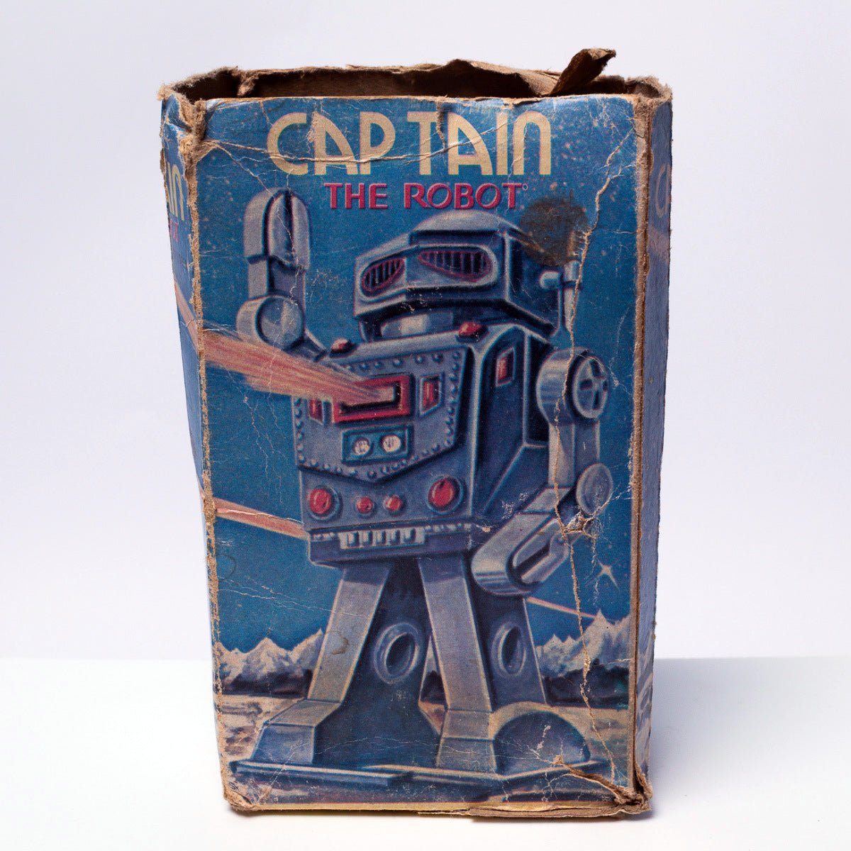 Vintage MTU Captain the Robot c.1980 Made in Korea Very Good in Poor Box Robots & Space Toys Picture 7