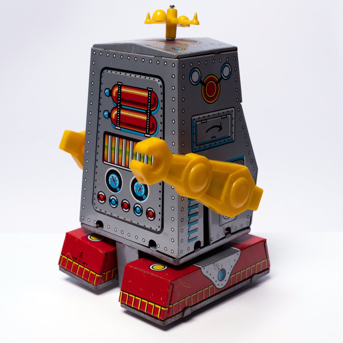 Vintage Noguchi Mechanical Wind - up Super Robot Made in Japan 1960's Robots & Space Toys Picture 7