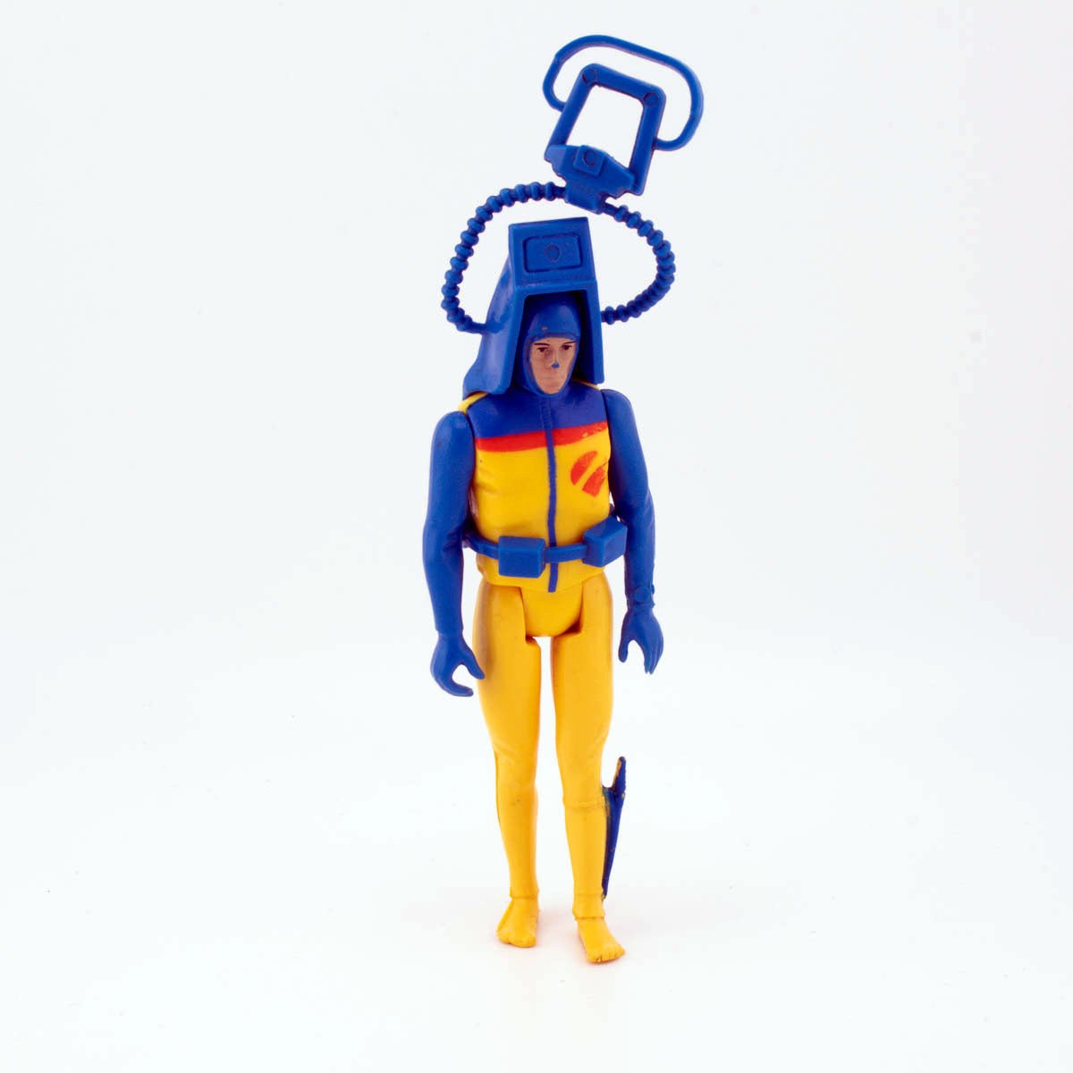 Vintage Palitoy Action Force Q Force Aqua Trooper Shark 1983 Rare Action Figure - DT Collectable Toys