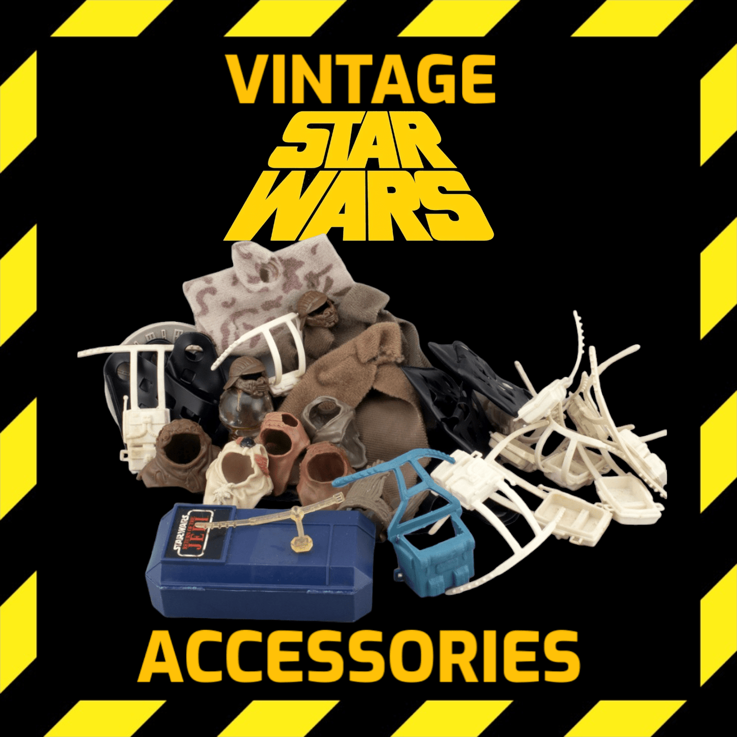 Vintage Star Wars Action Figure Accessories - Make Your Selection - DT Collectable Toys