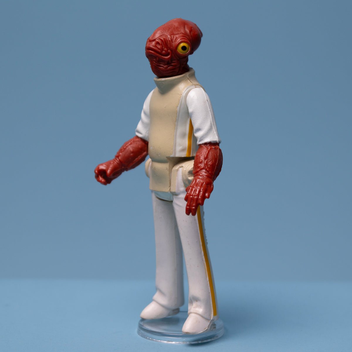 Vintage Star Wars ADMIRAL ACKBAR Excellent Kenner 1982 Taiwan Action Figure - DT Collectable Toys