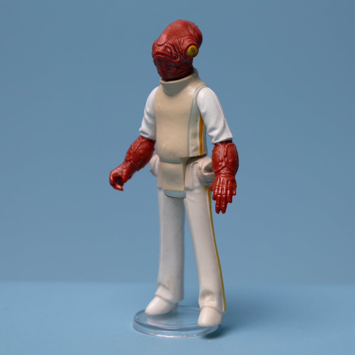Vintage Star Wars ADMIRAL ACKBAR Kenner 1982 Taiwan Action Figure Excellent Action Figure Picture 2