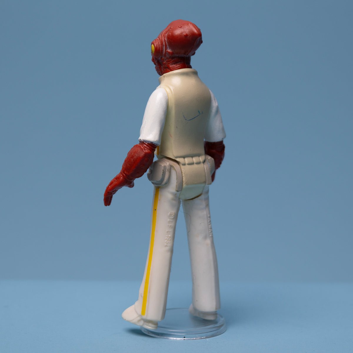 Vintage Star Wars ADMIRAL ACKBAR Kenner 1982 Taiwan Action Figure Excellent Action Figure Picture 3