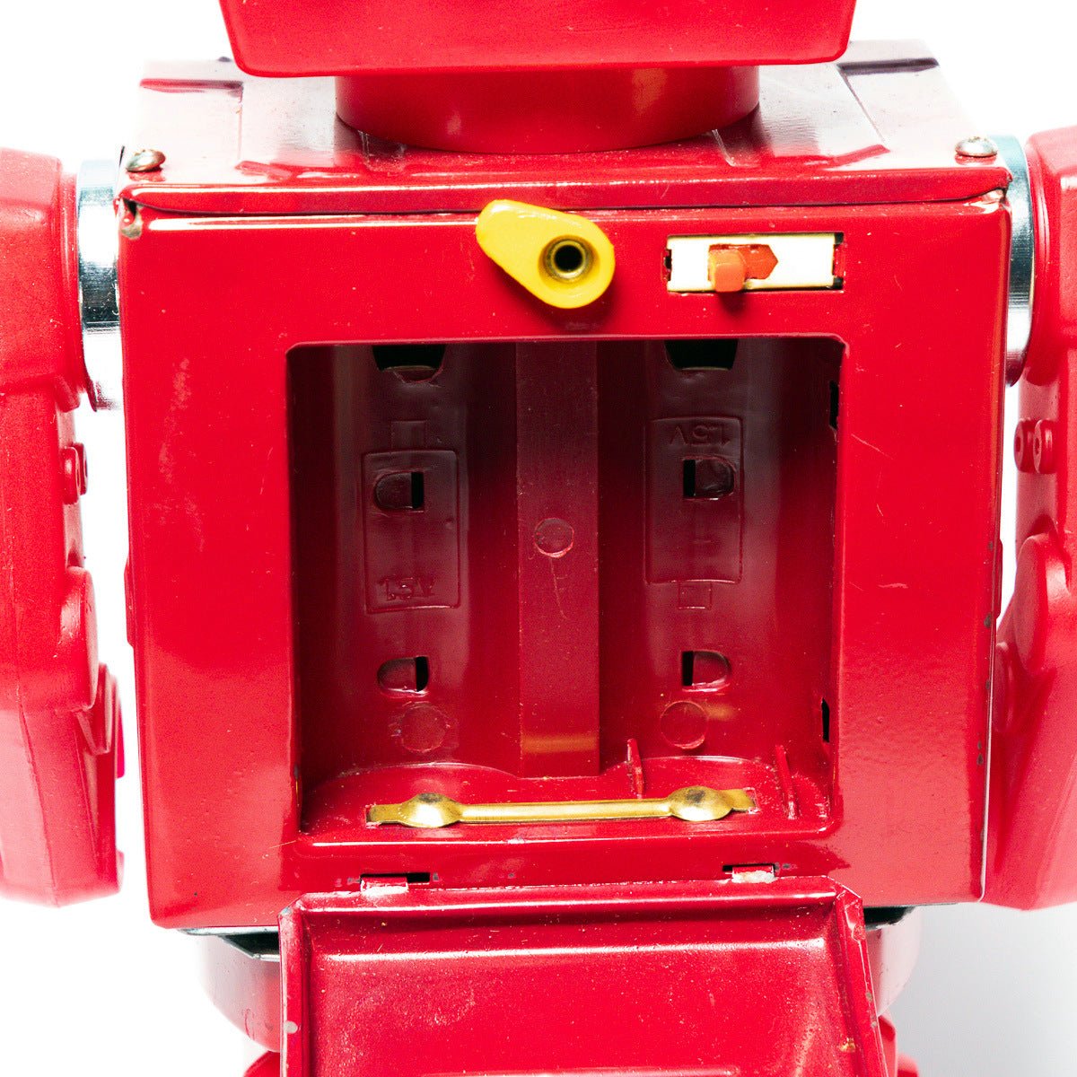 Vintage Super Astronaut Rotate - O - Matic Plastic Legs SJM3006 Tinplate Robot & Box