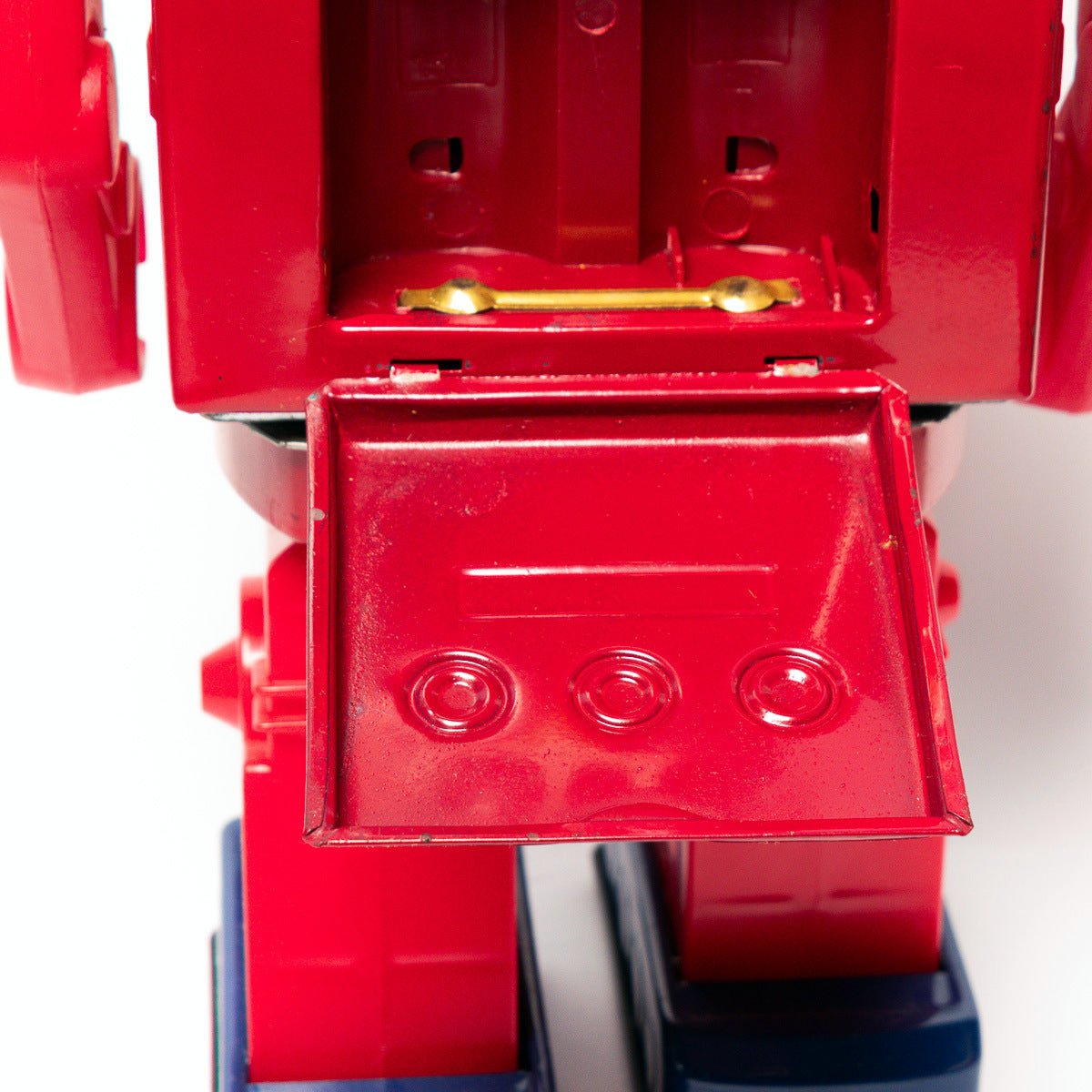 Vintage Super Astronaut Rotate - O - Matic Plastic Legs SJM3006 Tinplate Robot & Box