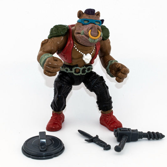 Vintage TMNT Bebop 1988 Playmates Teenage Mutant Ninja Turtles Action Figure Picture 1