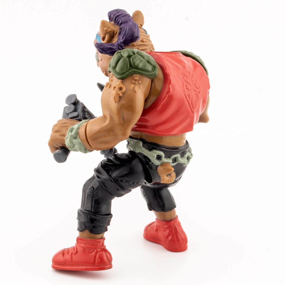 Vintage TMNT Bebop 1988 Playmates Teenage Mutant Ninja Turtles Action Figure - DT Collectable Toys
