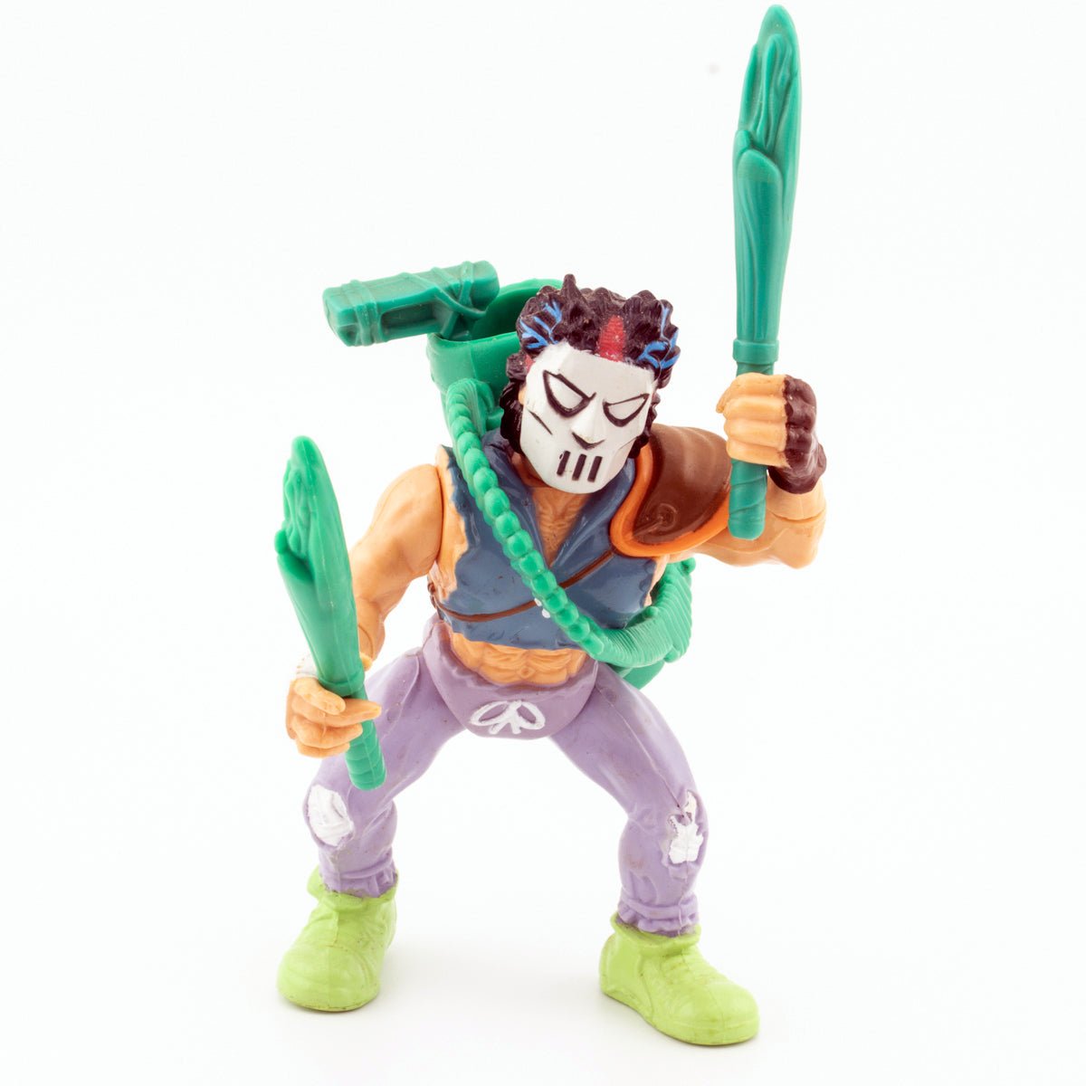 Vintage TMNT Casey Jones 1989 Playmates Teenage Mutant Ninja Turtles Action Figure - DT Collectable Toys