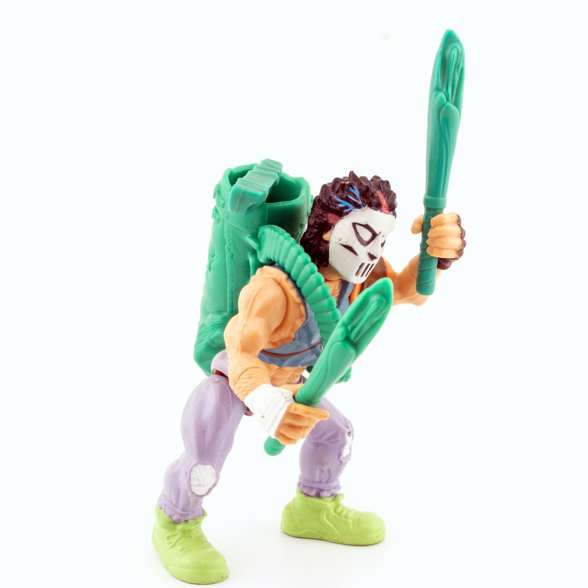 Vintage TMNT Casey Jones 1989 Playmates Teenage Mutant Ninja Turtles Action Figure - DT Collectable Toys