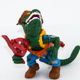 Vintage TMNT Leatherhead 1989 Playmates Teenage Mutant Ninja Turtles Action Figure - DT Collectable Toys