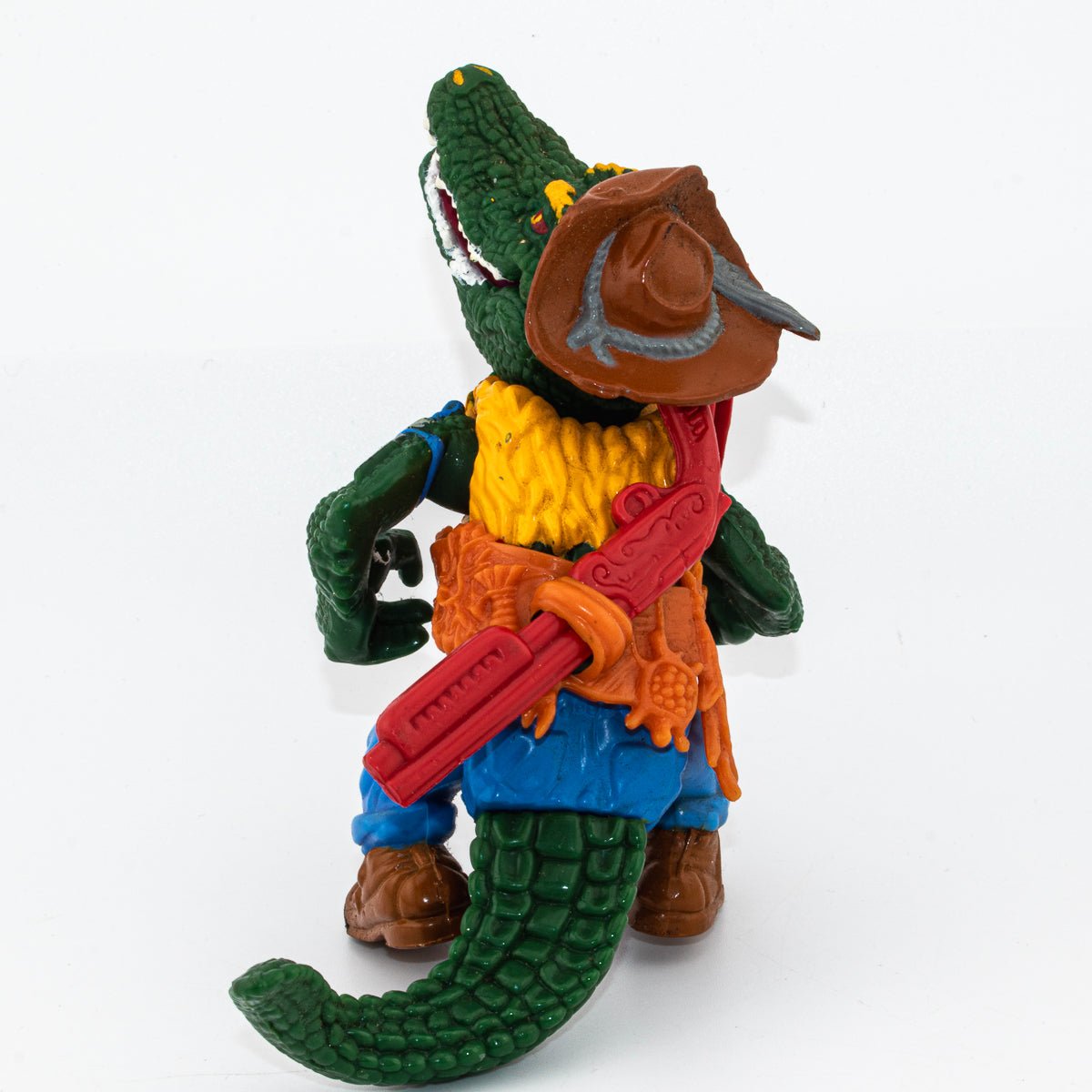 Vintage TMNT Leatherhead 1989 Playmates Teenage Mutant Ninja Turtles Action Figure - DT Collectable Toys