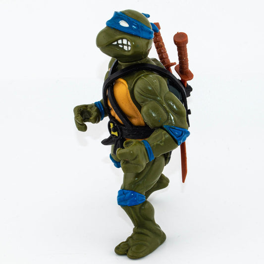 Vintage TMNT Leonardo 1988 Playmates Teenage Mutant Ninja Turtles Figure Picture 3