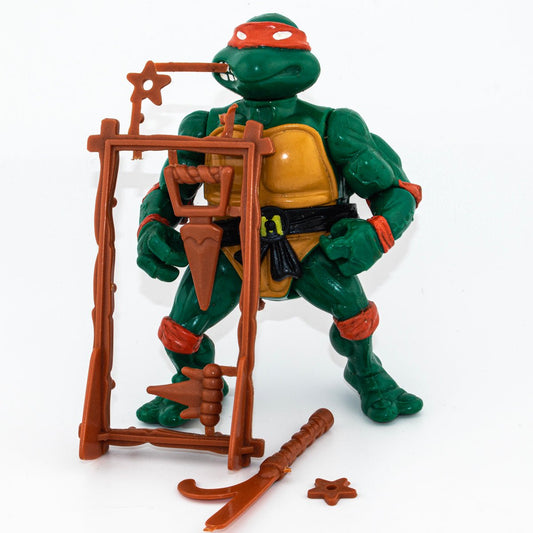 Vintage TMNT Michaelangelo 1988 Playmates Teenage Mutant Ninja Turtles Picture 1
