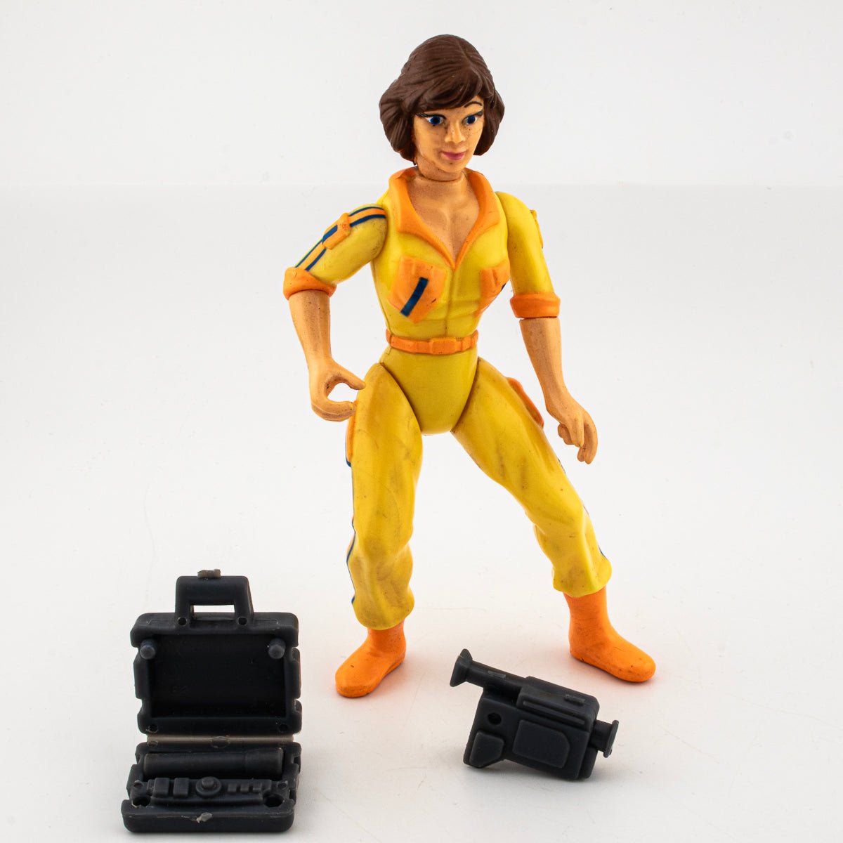 Vintage TMNT No Press April O' Neil 1988 Playmates Teenage Mutant Ninja Turtles - DT Collectable Toys
