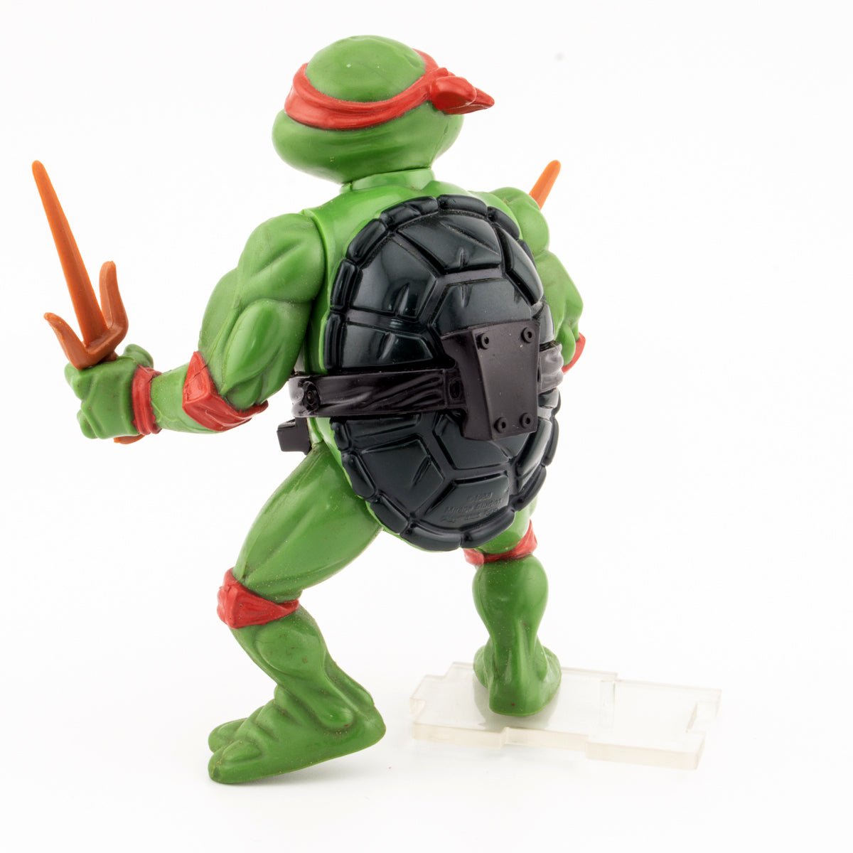 Vintage TMNT Raphael 1988 Playmates Teenage Mutant Ninja Turtles Action Figure - DT Collectable Toys