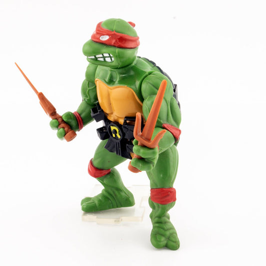 Vintage TMNT Raphael 1988 Playmates Teenage Mutant Ninja Turtles Action Figure Picture 3