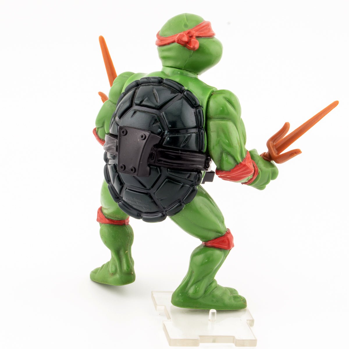Vintage TMNT Raphael 1988 Playmates Teenage Mutant Ninja Turtles Action Figure - DT Collectable Toys