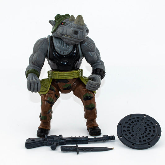 Vintage TMNT Rocksteady 1988 Playmates Teenage Mutant Ninja Turtles Picture 1