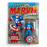 Vintage Toy Biz Captain America Marvel Super Heroes Carded Action Figure Opened - DT Collectable Toys