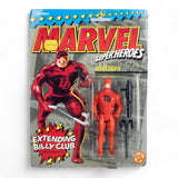 Vintage Toy Biz Daredevil Marvel Super Heroes Carded Action Figure Opened - DT Collectable Toys