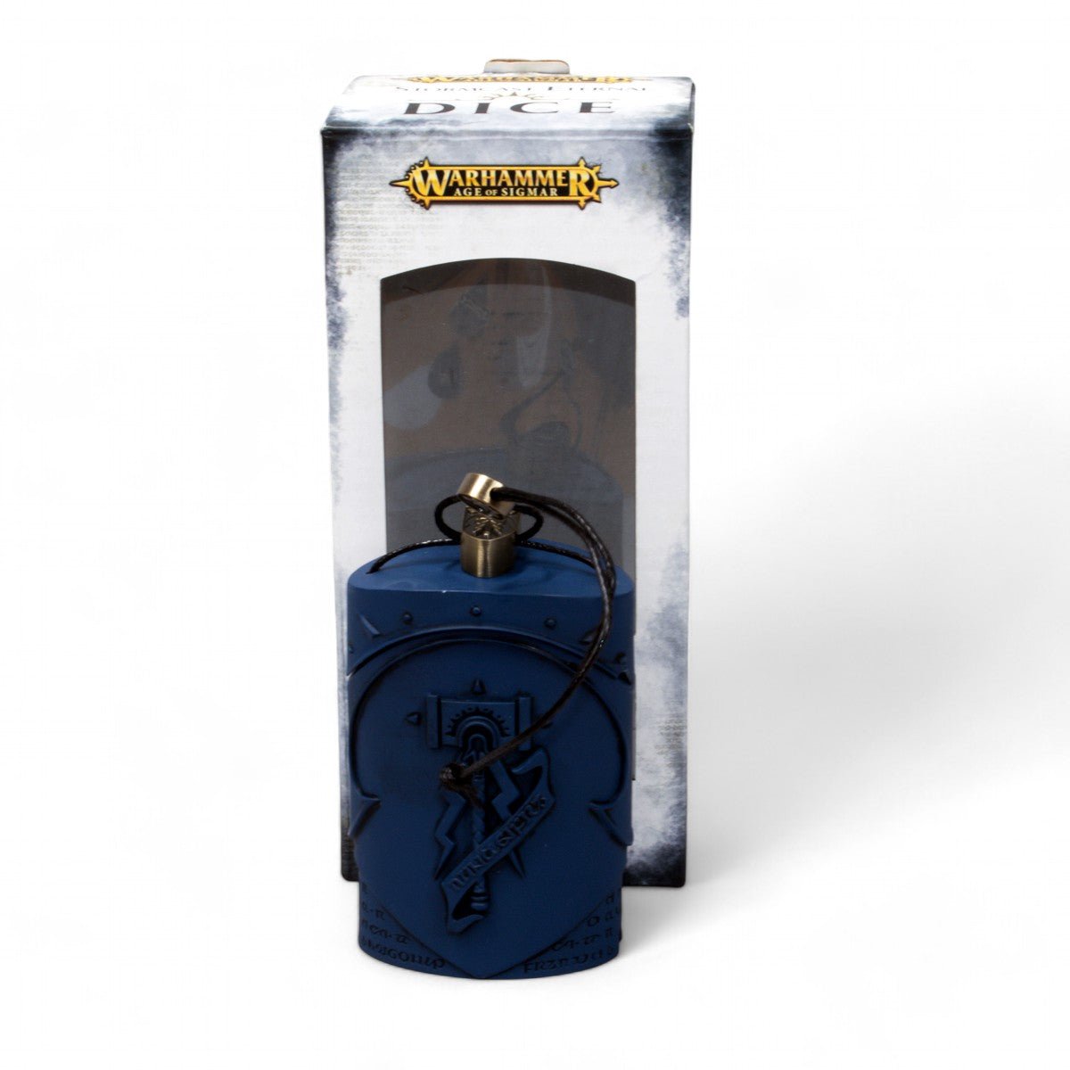 WARHAMMER STORMCAST ETERNAL DICE SHAKER + DICE, AGE OF SIGMAR EXCELLENT OOP - DT Collectable Toys