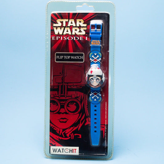 WatchIt Star Wars Episode 1 Anakin Skywalker Flip Top Watch Wristwatch Picture 1