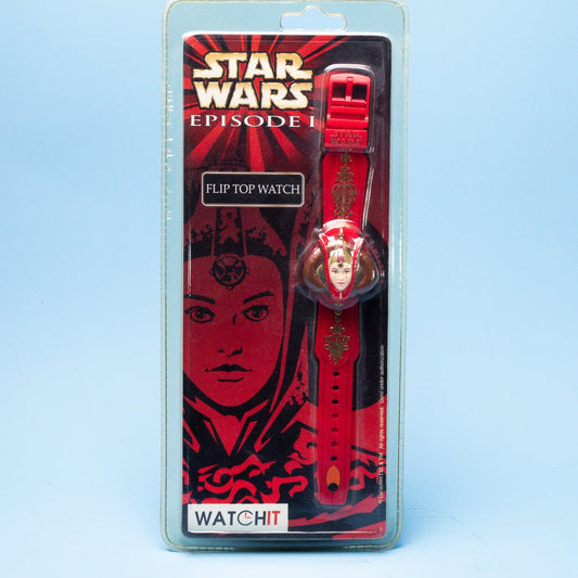 WatchIt Star Wars Episode 1 Queen Amidala Flip Top Watch Wristwatch Picture 1