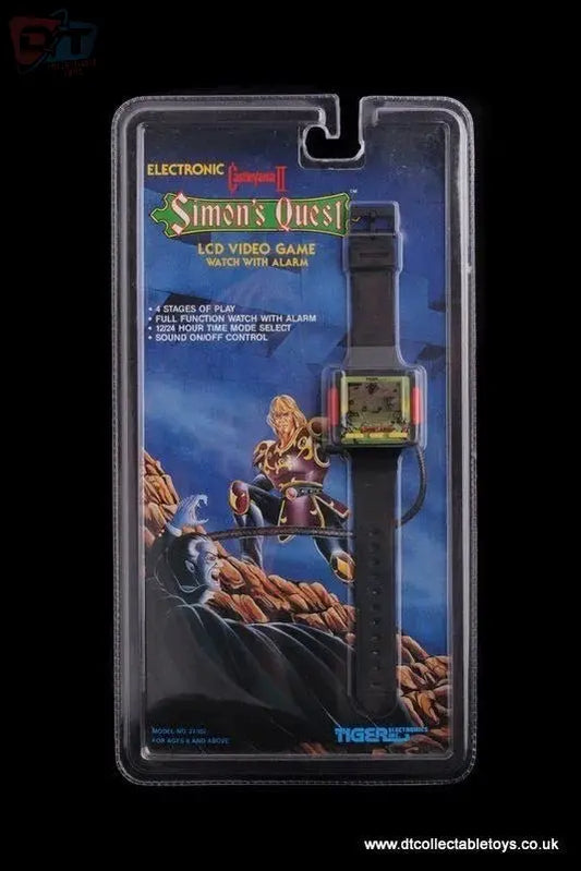 EXTREMELY RARE Castlevania II Tiger Electronics Video Game Watch Simon's Quest - DT Collectable Toys