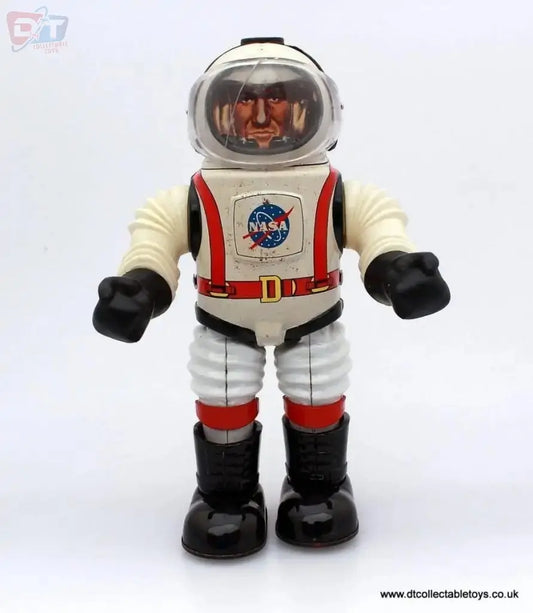 Louis Marx, Japan COLONEL HAP HAZARD Battery Operated TINPLATE Working Condition - DT Collectable Toys