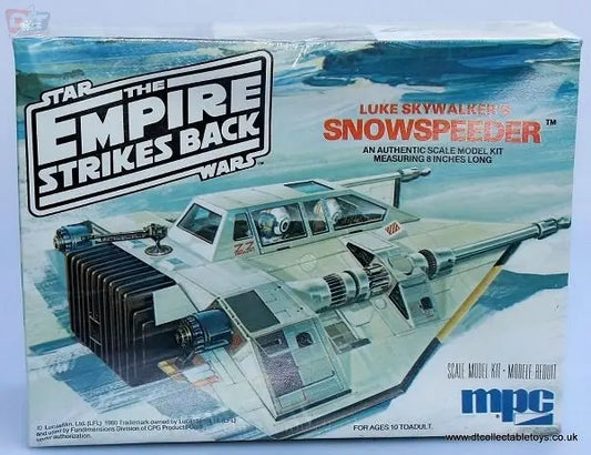 Vintage 1980 MPC Model Kit Factory Sealed STAR WARS THE EMPIRE STRIKES BACK SNOWSPEEDER - DT Collectable Toys