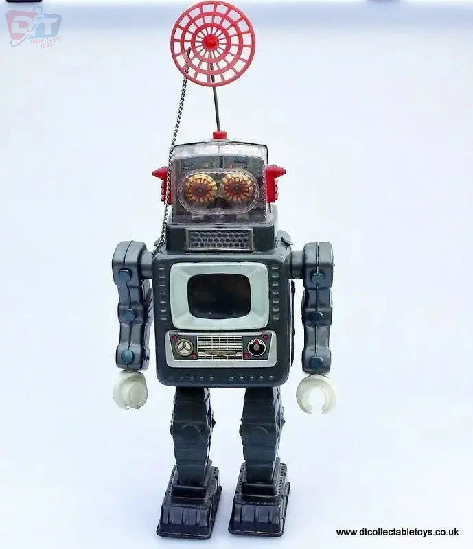 Vintage Alps (Japan) TELEVISION SPACEMAN Robot 1965 In Near Mint Condition - DT Collectable Toys