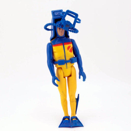 Aqua Trooper Shark - Palitoy Action Force Figure - DT Collectable Toys
