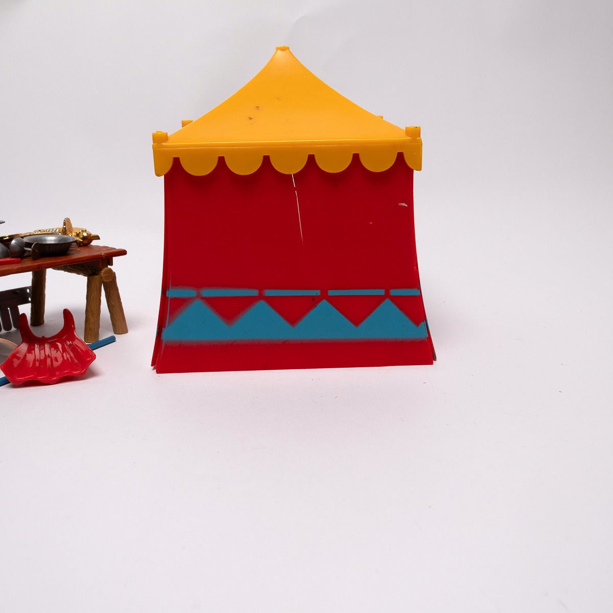 1980 Asterix Play Roman Tent Ceji / Toycloud Damaged for Spares Action Figure Playset Picture 4