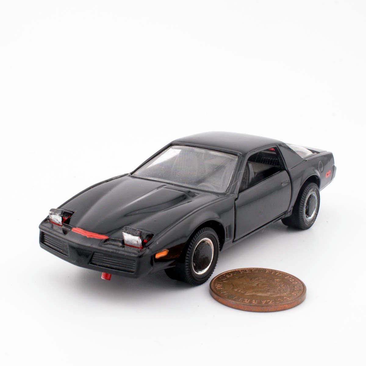 1980's Vintage 1/43 K.I.T.T. KNIGHT RIDER Pontiac Trans Am Excellent Friction Diecast