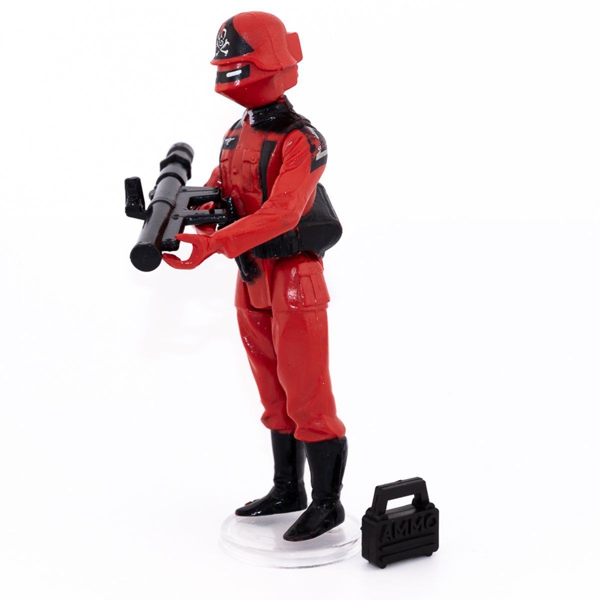 1983 ACTION FORCE THE RED SHADOWS RED SHADOW PALITOY COMPLETE EXCELLENT #2 - DT Collectable Toys