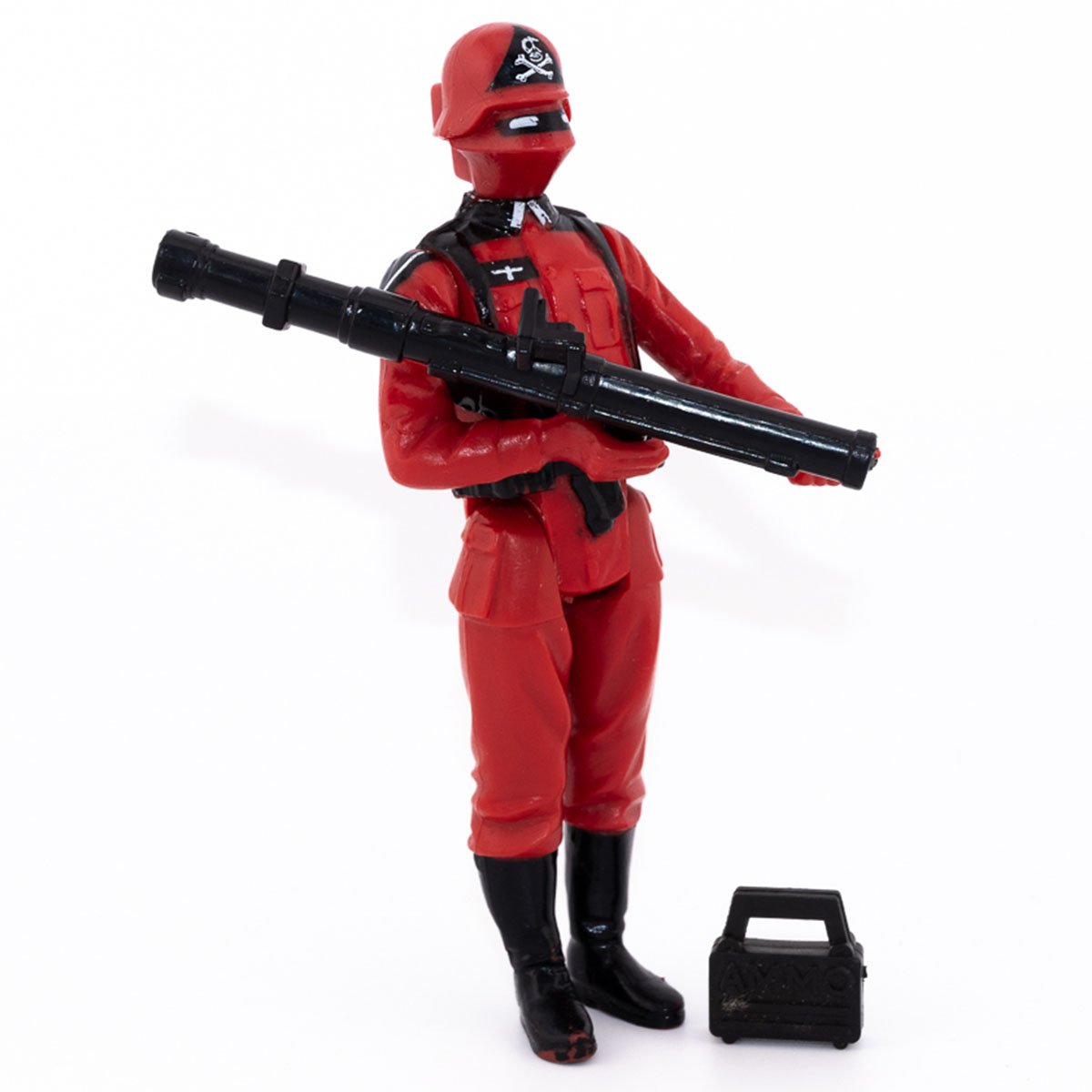 1983 ACTION FORCE THE RED SHADOWS RED SHADOW PALITOY COMPLETE EXCELLENT #4 - DT Collectable Toys