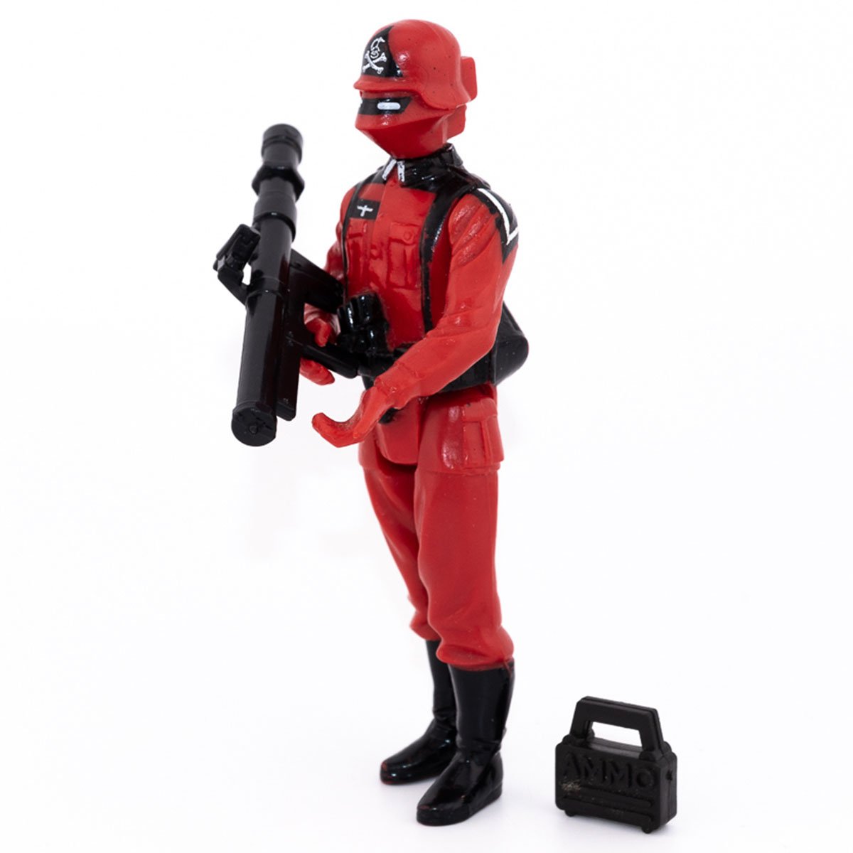 1983 ACTION FORCE THE RED SHADOWS RED SHADOW PALITOY COMPLETE EXCELLENT #4 - DT Collectable Toys