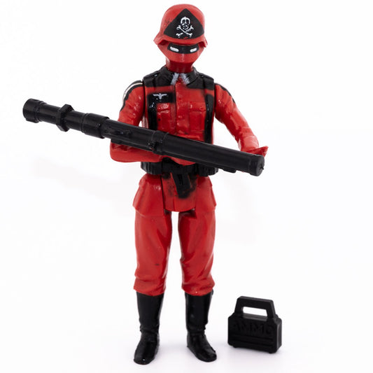 1983 ACTION FORCE THE RED SHADOWS RED SHADOW PALITOY COMPLETE EXCELLENT #6 - DT Collectable Toys