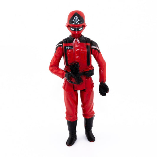 1983 ACTION FORCE THE RED SHADOWS RED VULTURE PALITOY SHADOWTRAK DRIVER EXCELLENT - DT Collectable Toys