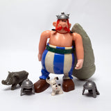 1984 Asterix Play OBELIX Excellent Vintage Ceji / Toycloud Action Figure