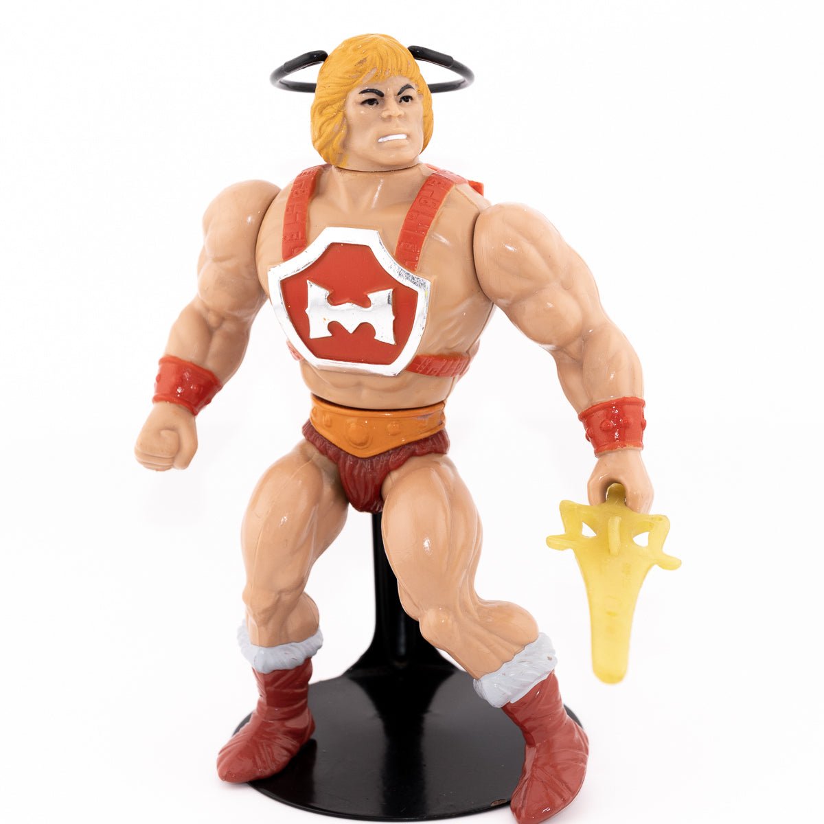 1985 THUNDER PUNCH HE - MAN MASTERS OF THE UNIVERSE MOTU VINTAGE EXCELLENT - DT Collectable Toys