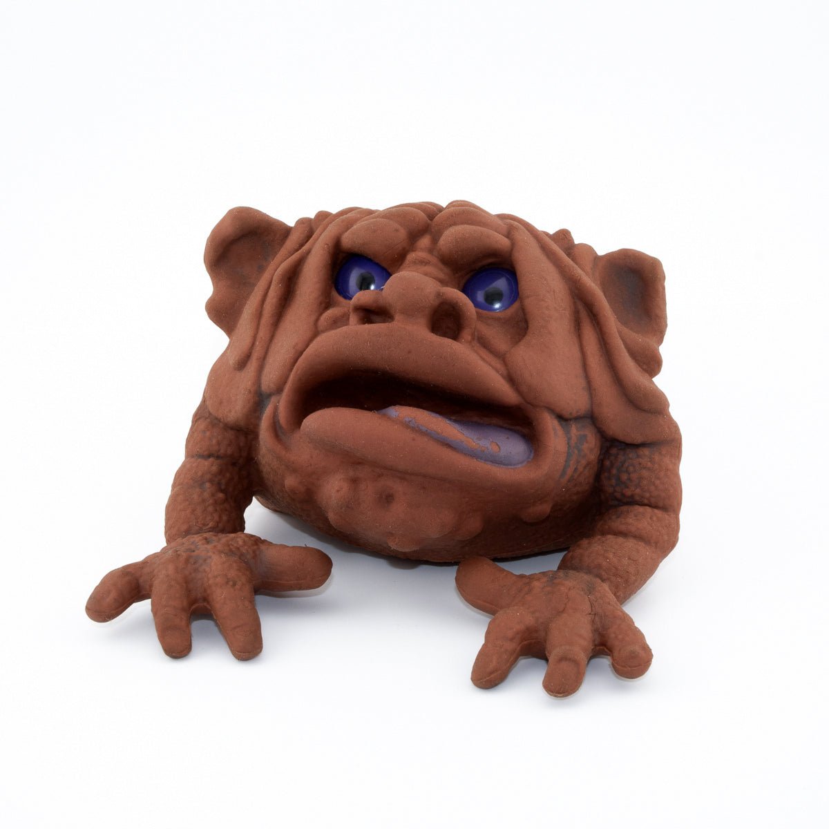1987 BOGLINS SQUEEL/DOINK MATTEL IDEAL RUBBER HAND PUPPET - DT Collectable Toys