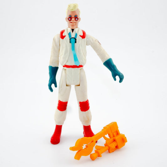 1989 KENNER FRIGHT FEATURES EGON SPENGLER THE REAL GHOSTBUSTERS VINTAGE - DT Collectable Toys