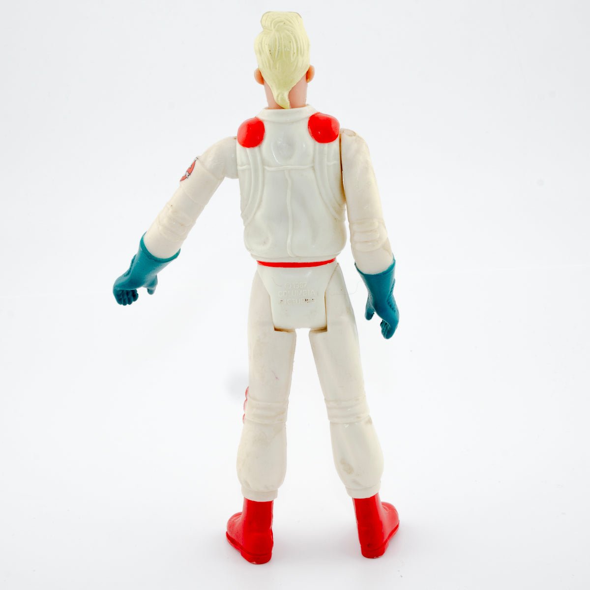 1989 KENNER FRIGHT FEATURES EGON SPENGLER THE REAL GHOSTBUSTERS VINTAGE - DT Collectable Toys