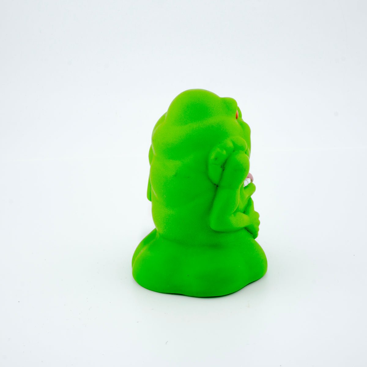 1989 SLIMER THE REAL GHOSTBUSTERS GHOULISH GHOST PUPPET BUBBLE BATH TOPPER - DT Collectable Toys