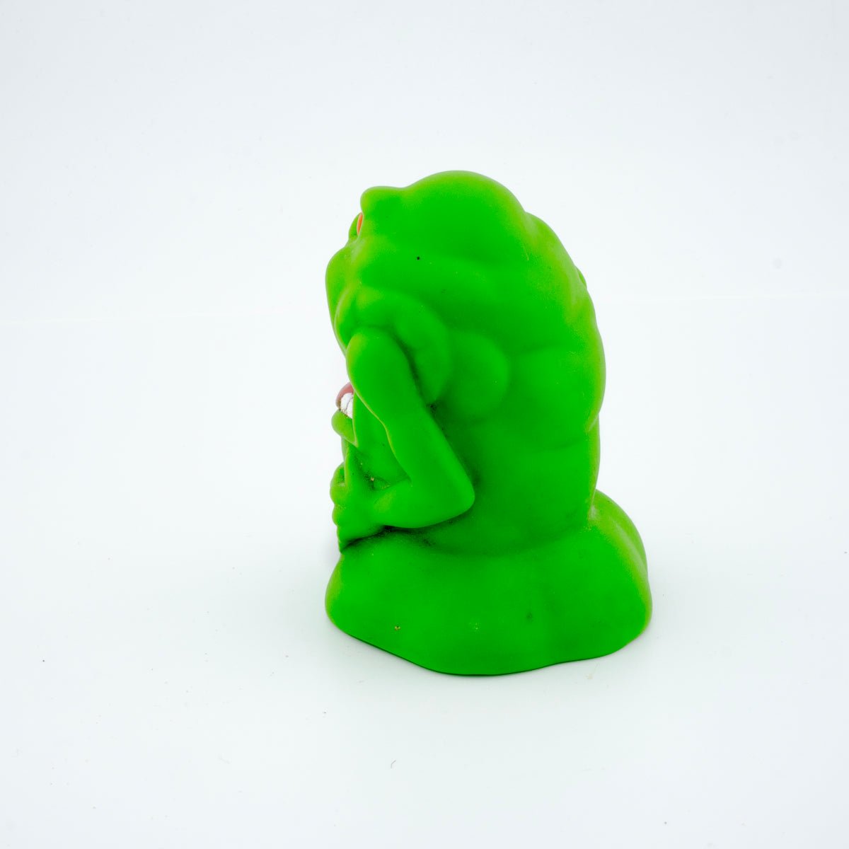 1989 THE REAL GHOSTBUSTERS SLIMER GHOULISH GHOST PUPPET BUBBLE BATH TOPPER - DT Collectable Toys