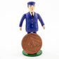 1990 Vintage ERTL Diecast The Conductor Thomas the Tank Engine and Friends Diecast Figure Picture 2