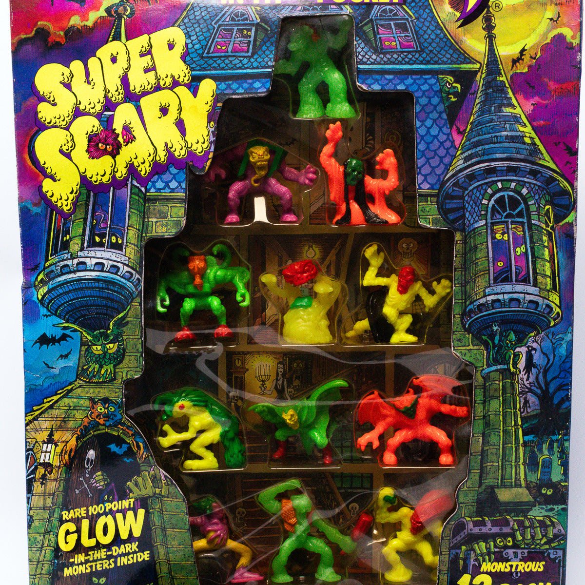 1991 Vintage Monster in My Pocket Series 4 Super Scary Matchbox Complete Set Boxed Action Figure Picture 2